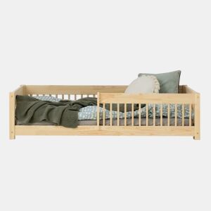 Cama 90x190 base de ripas incluída Ariette Bois