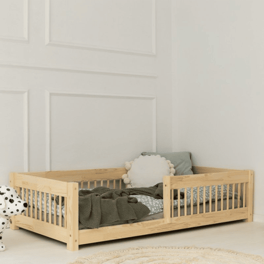 Cama 90x190 base de ripas incluída Ariette Bois