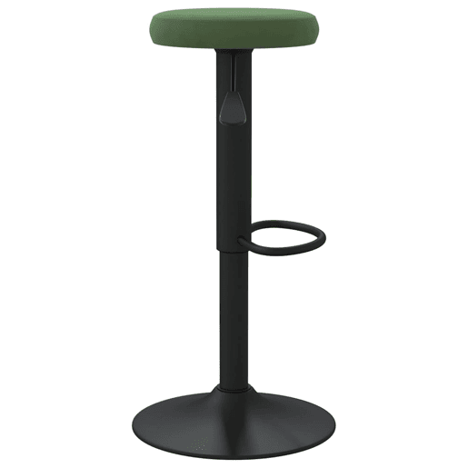 vidaXL Bancos de bar 2 pcs veludo verde-escuro