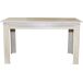 DUPI Mesa Comedor Aitana con Estructura y Tapa Superior de Madera 110x69 DUPI Mesa Comedor Aitana con Estructura y Tapa Superior de Madera 110x69 Blanco