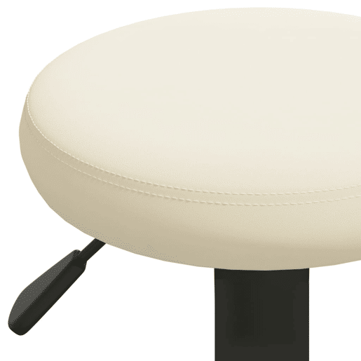 vidaXL Bancos de bar 2 pcs veludo creme vidaXL Bancos de bar 2 pcs veludo creme