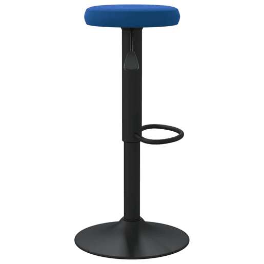 vidaXL Bancos de bar 2 pcs veludo azul vidaXL Bancos de bar 2 pcs veludo azul