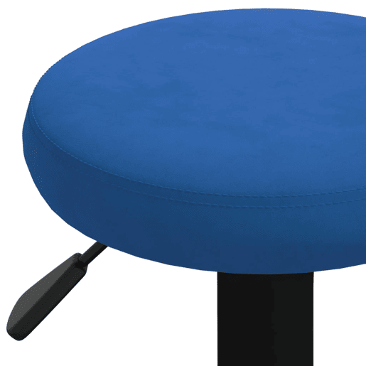 vidaXL Bancos de bar 2 pcs veludo azul vidaXL Bancos de bar 2 pcs veludo azul