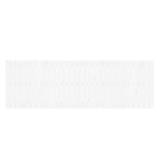 vidaXL Cabeceira de parede 185x3x60 cm madeira de pinho maciça branco vidaXL Cabeceira de parede 185x3x60 cm madeira de pinho maciça branco