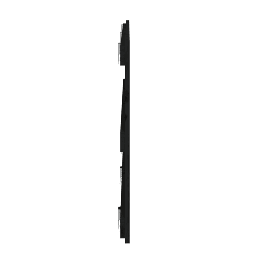 vidaXL Cabeceira de parede 185x3x60 cm madeira de pinho maciça preto vidaXL Cabeceira de parede 185x3x60 cm madeira de pinho maciça preto