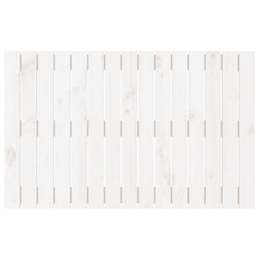 vidaXL Cabeceira de parede 95,5x3x60 cm madeira de pinho maciça branco vidaXL Cabeceira de parede 95,5x3x60 cm madeira de pinho maciça branco