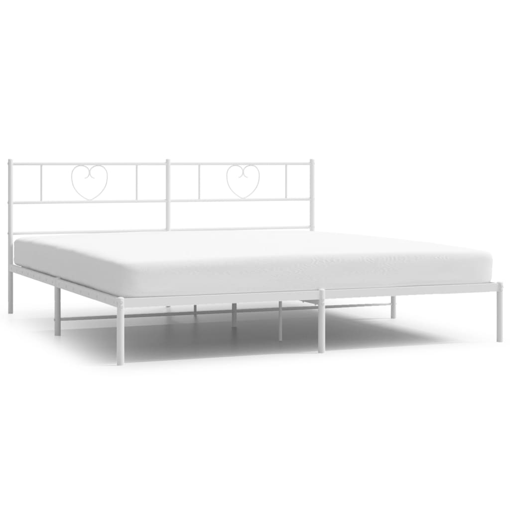 Estructura de cama 183x213 Blanco