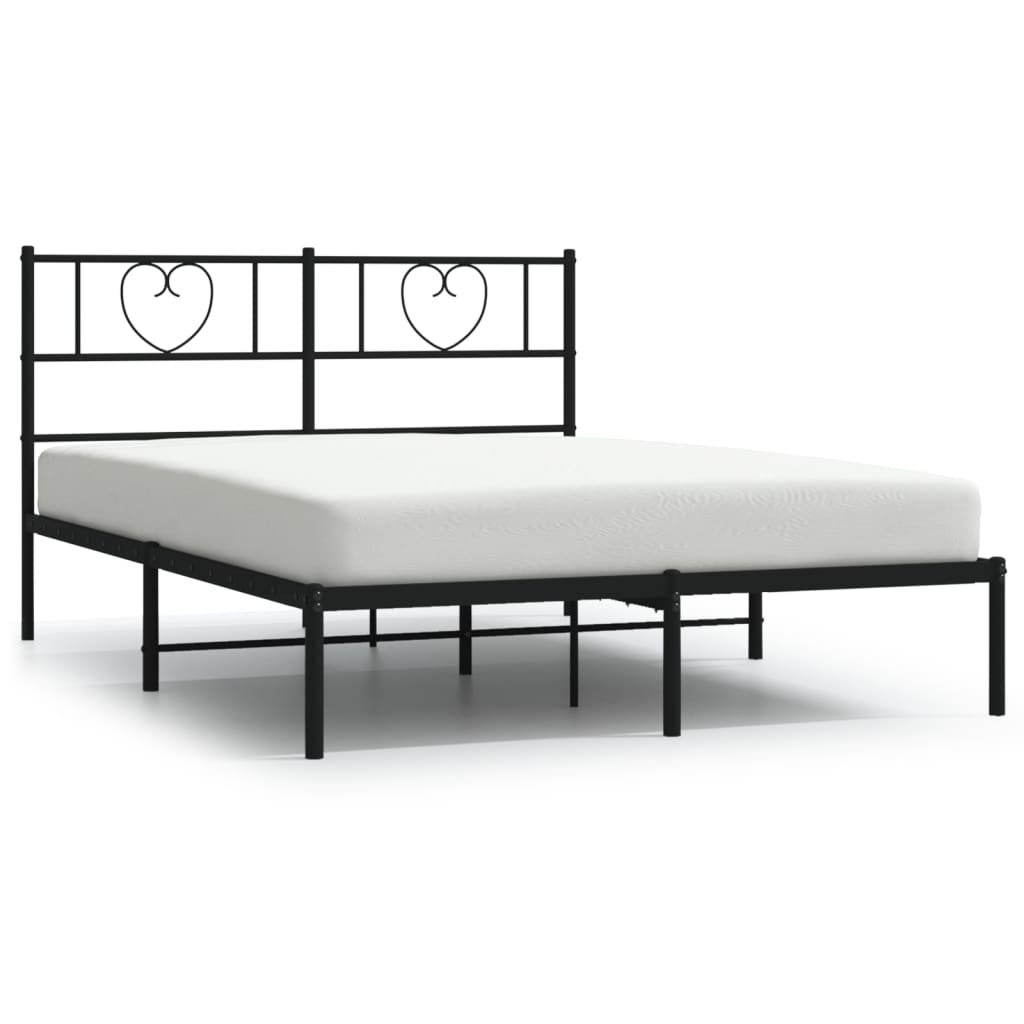 Estructura de cama 160x200 Negro