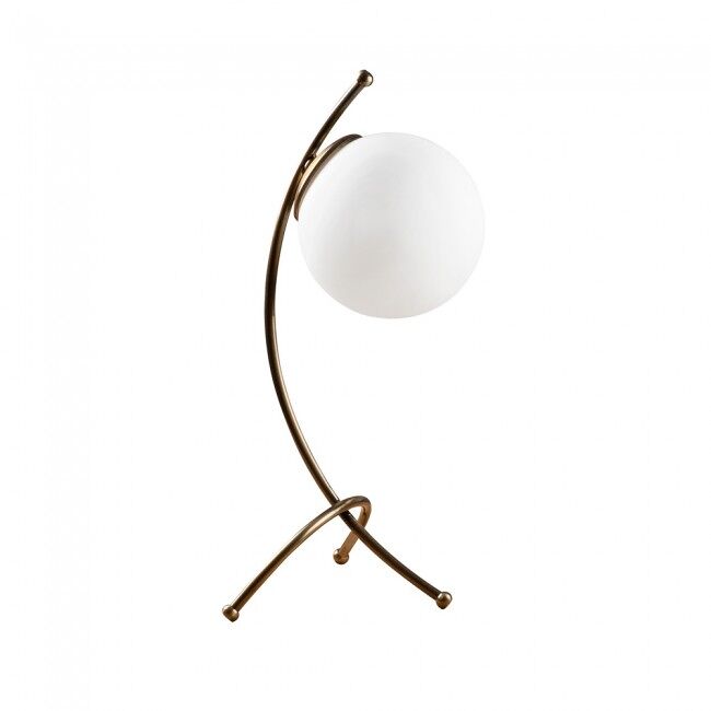 Lámpara de mesa kelen opal oro marca wonderlamp