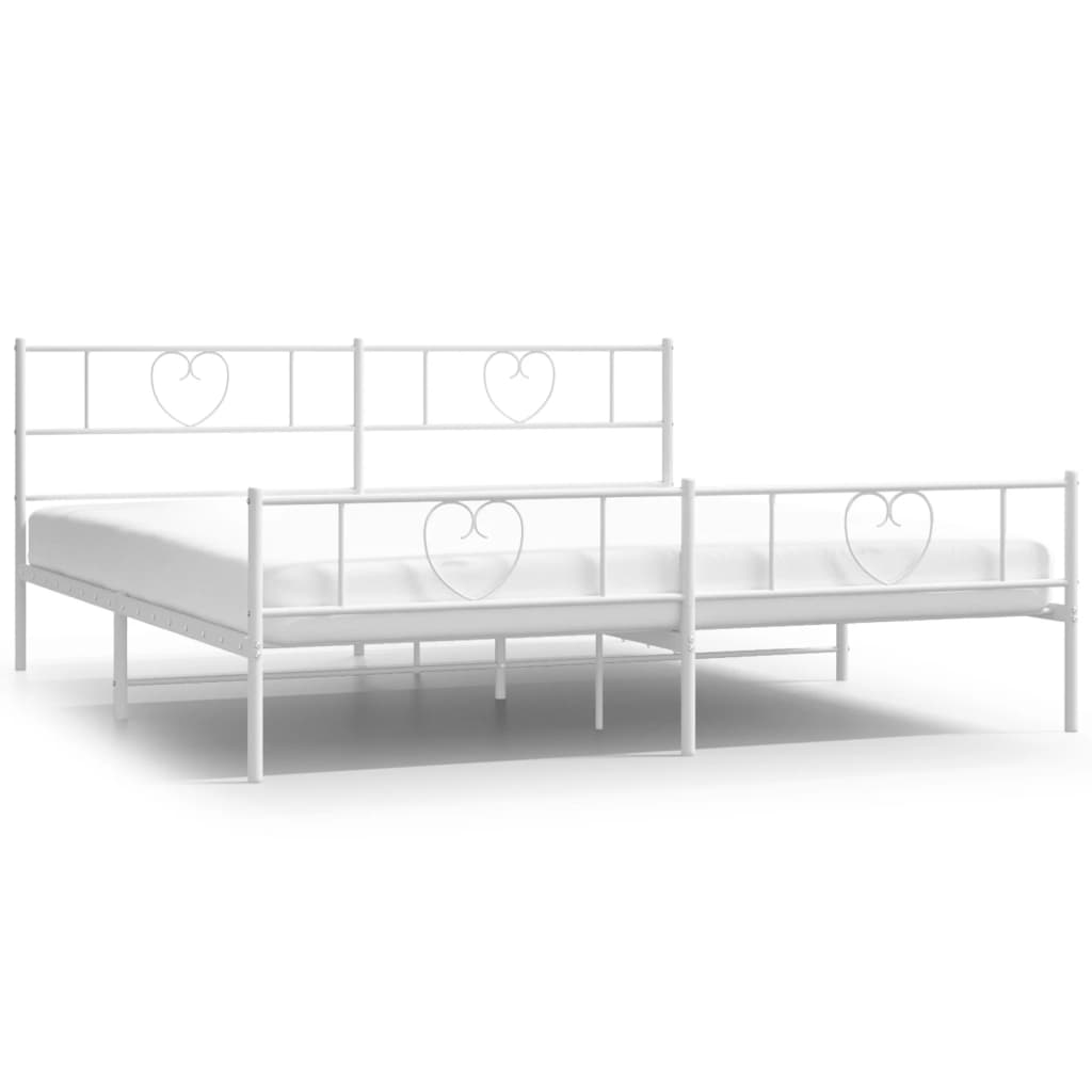 Estructura de cama 180x200 Blanco