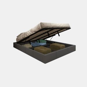 Cama Sommier Home de Casal (Cinza)(200×180 cm)