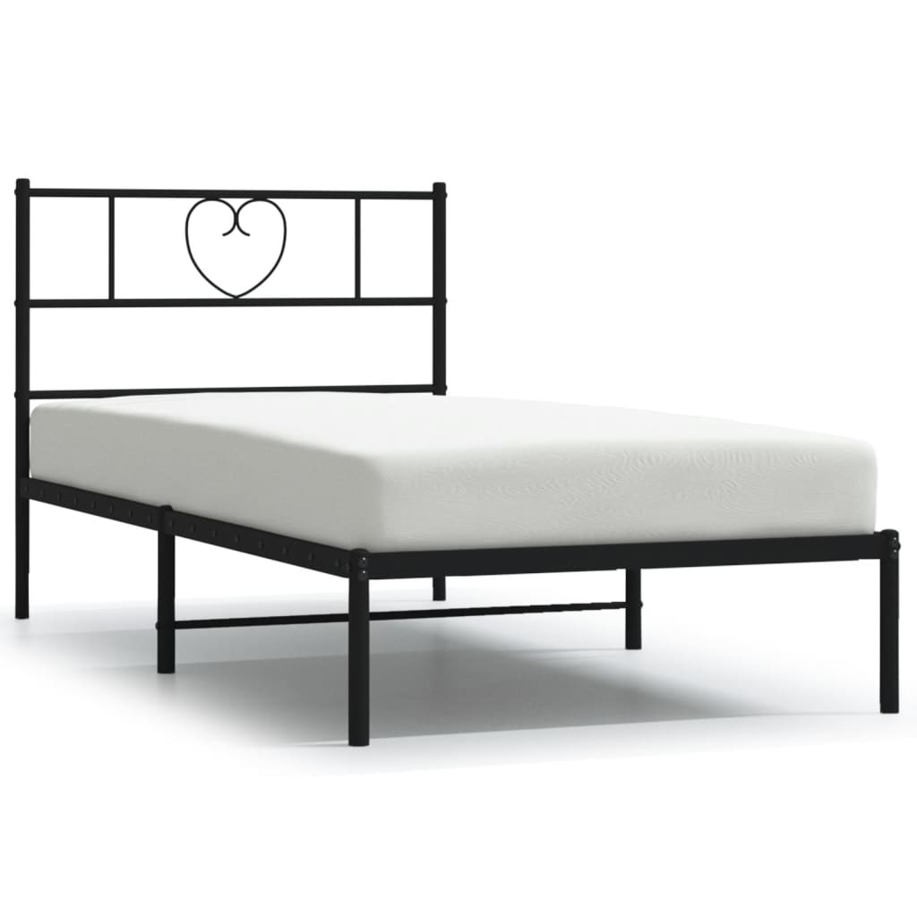 Estructura de cama 100x200 Negro