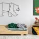 Cama infantil de madera BOX 4 204x94 Cama infantil de madera BOX 4 204x94 Madera