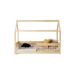 Cama infantil de madera MBW Mila 90x200 Cama infantil de madera MBW Mila 90x200 Natural