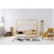 Cama infantil de madera MBW Mila 90x200 Cama infantil de madera MBW Mila 90x200 Natural