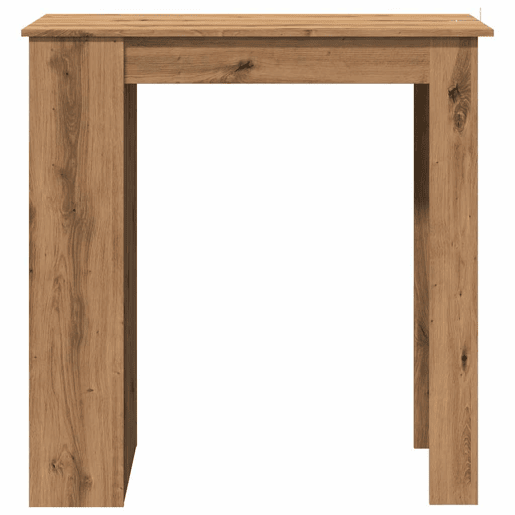vidaXL Mesa de bar com prateleira 102x50x103,5 cm carvalho artisiano vidaXL Mesa de bar com prateleira 102x50x103,5 cm carvalho artisiano