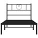 Estructura de cama 90x190 Estructura de cama 90x190 Negro