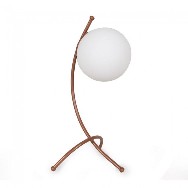 Lámpara de mesa kelen opal cobre marca wonderlamp