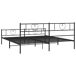 Estructura de cama 200x200 Estructura de cama 200x200 Negro