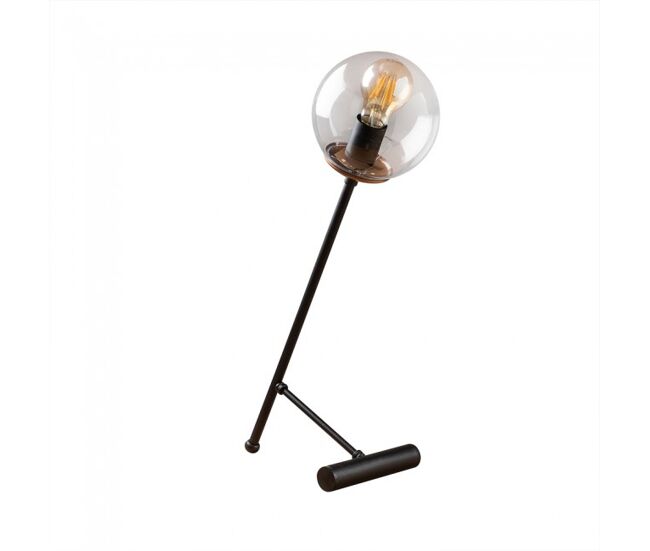 Lámpara de mesa birdie transparente negro marca wonderlamp