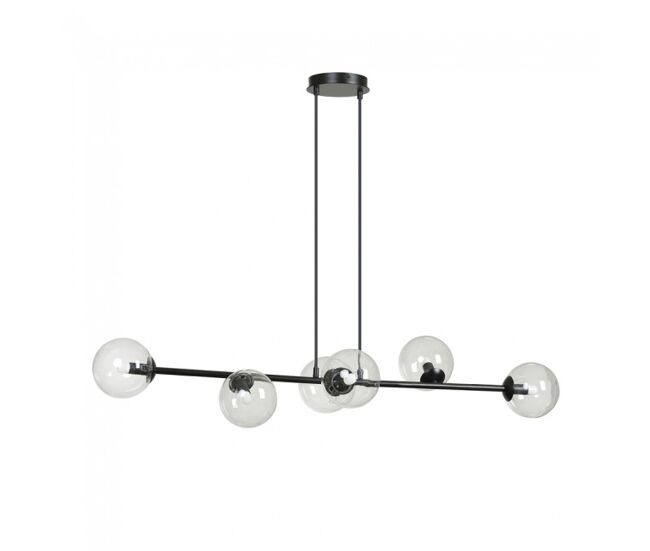 Lámpara de techo palma transparente 6 luces marca wonderlamp