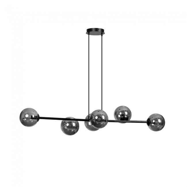 Lámpara de techo Palma (6 luces) Cristal - Metal Moderno
