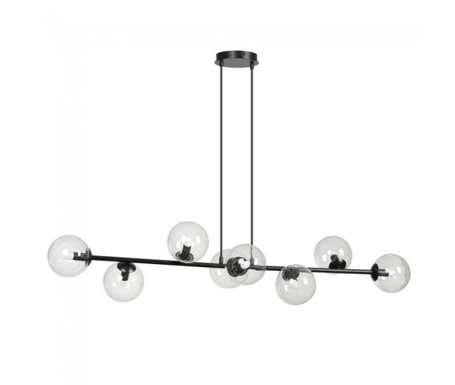 Lámpara de techo palma transparente 8 luces marca wonderlamp