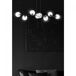 Lámpara de techo Palma (8 luces) Cristal - Metal Moderno Lámpara de techo Palma (8 luces) Cristal - Metal Moderno Transparente