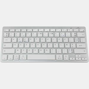 Teclado Bluetooth Bluestork KB-MINI-PC-MACFR Azerty Francês Branco