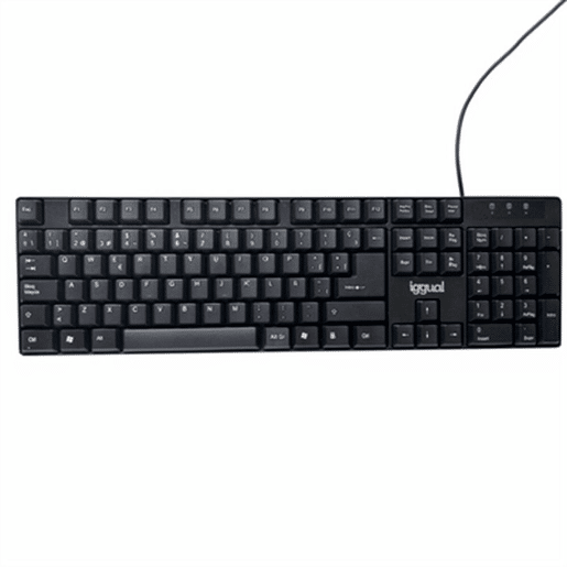 Teclado iggual CK-FRAMELESS-105T Preto Teclado iggual CK-FRAMELESS-105T Preto