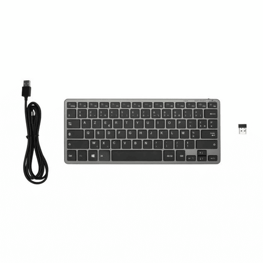 Teclado Bluestork Azerty Francês Preto Teclado Bluestork Azerty Francês Preto