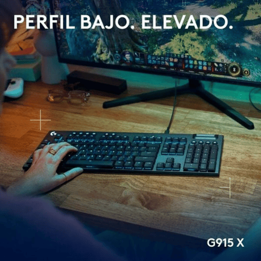 Teclado e Rato Logitech 920-012943 Preto Qwerty espanhol QWERTY