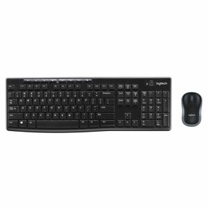 Teclado e Rato sem Fios Logitech MK270 QWERTY Inglês