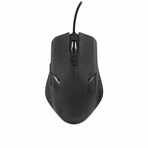 Teclado e Rato CoolBox COO-KTR-01U Qwerty espanhol Preto