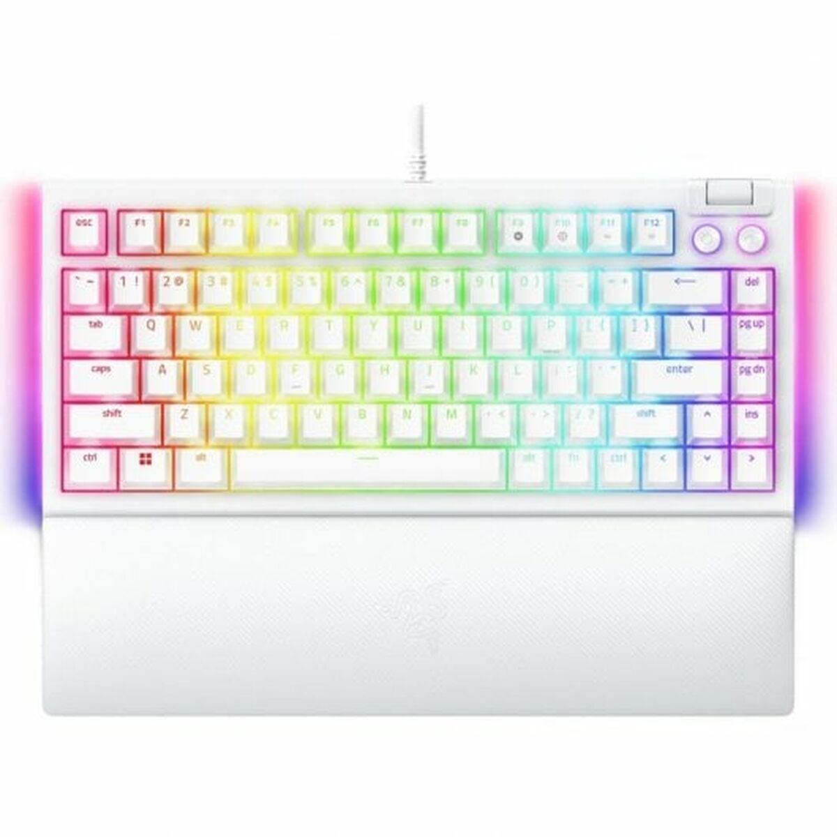 Teclado razer rz03-05001700-r3m1 blanco qwerty