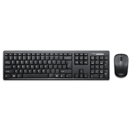 Teclado e Rato Lenovo GX30L66303 Preto Qwerty US