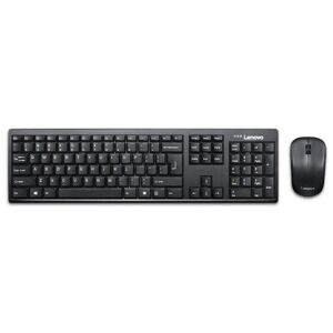 Teclado e Rato Lenovo GX30L66303 Preto Qwerty US