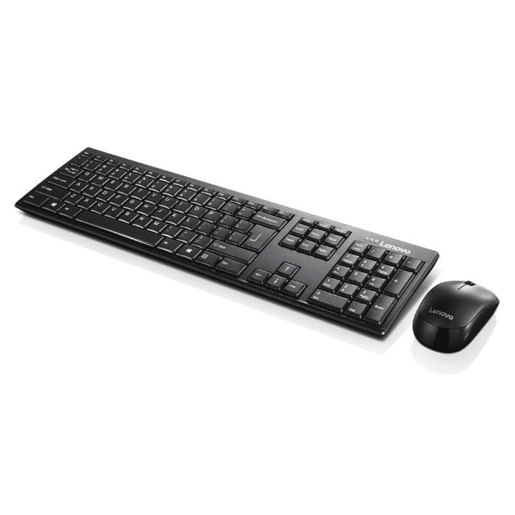 Teclado e Rato Lenovo GX30L66303 Preto Qwerty US