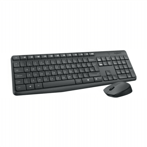 Teclado Logitech Cinzento QWERTY Teclado Logitech Cinzento QWERTY
