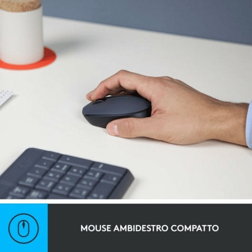 Teclado Logitech Cinzento QWERTY Teclado Logitech Cinzento QWERTY
