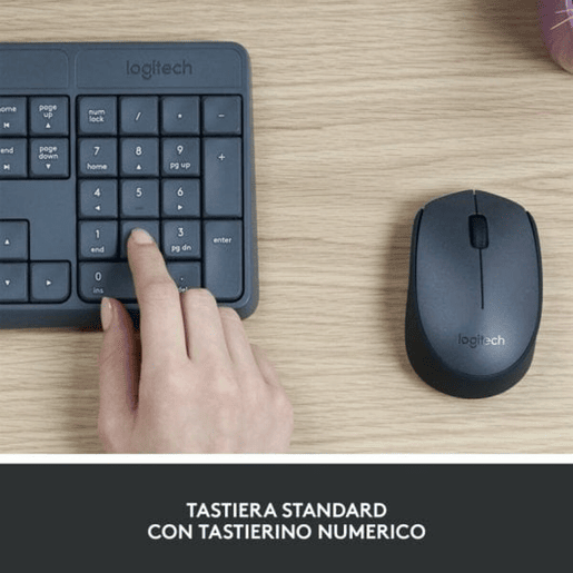 Teclado Logitech Cinzento QWERTY Teclado Logitech Cinzento QWERTY