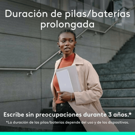 Teclado Logitech Branco QWERTY Teclado Logitech Branco QWERTY