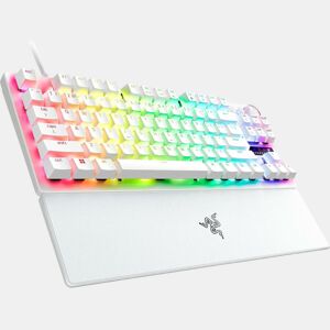 Teclado Razer Huntsman V3 Pro Branco Qwerty espanhol