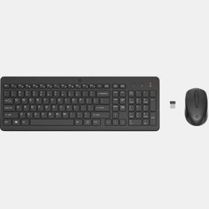 Teclado e Rato HP 2V9E6AA Preto Inglês Qwerty US