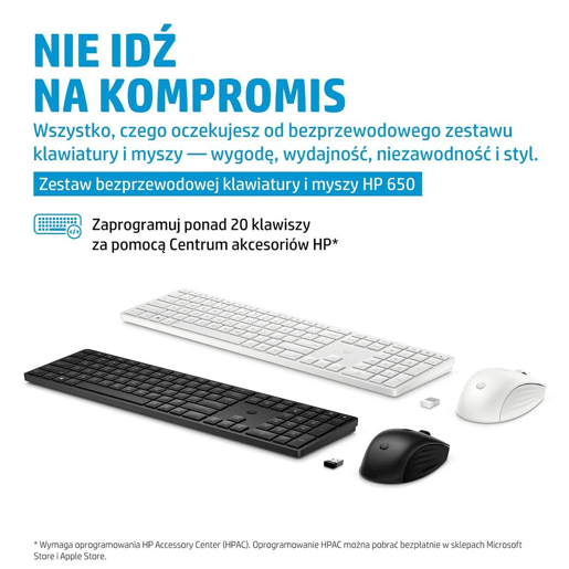 Teclado e Rato HP 4R013AA Preto Inglês Qwerty US