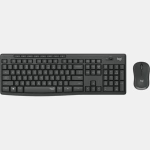Teclado e Rato sem Fios Logitech 920-009870 Sem Fios Preto Cinzento Grafite português