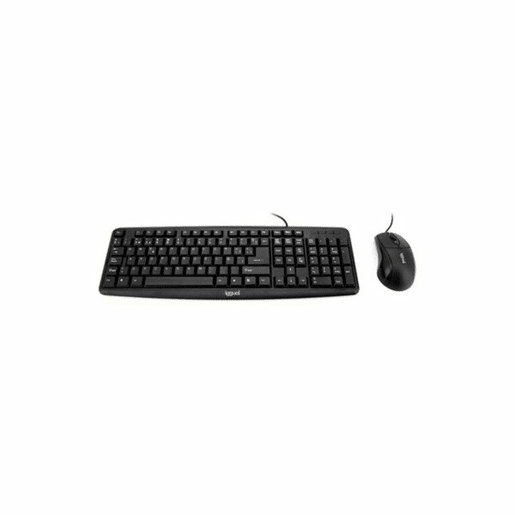Teclado e Rato iggual COM-CK-BASIC QWERTY USB Teclado e Rato iggual COM-CK-BASIC QWERTY USB
