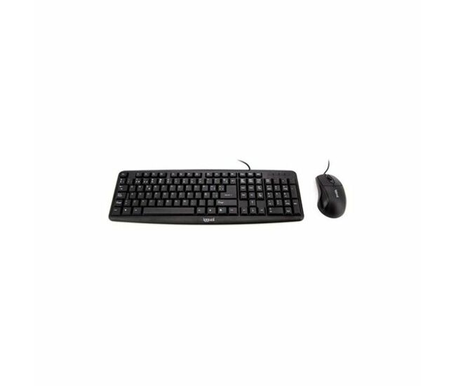 Teclado y ratón iggual com-ck-basic qwerty usb