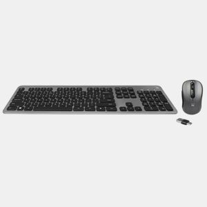 Teclado e Rato Ewent EW3272 Preto Qwerty espanhol QWERTY