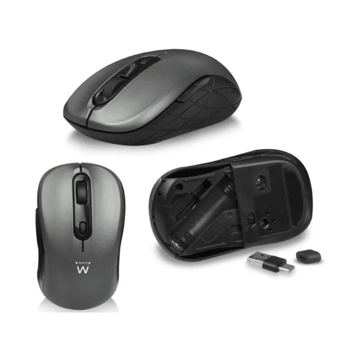 Teclado e Rato Ewent EW3272 Preto Qwerty espanhol QWERTY